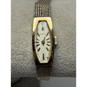 Longines Ladies Watch Manual Wind Working Swiss Made 10MM 7" 10K Rolled Gold